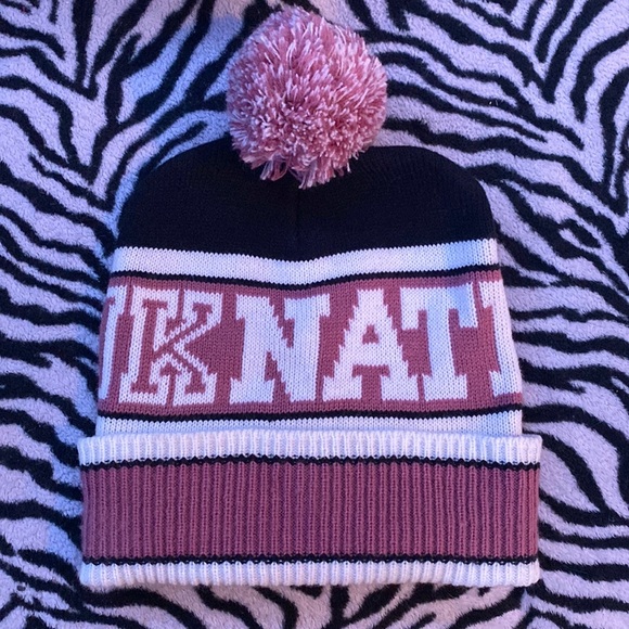 PINK Victoria's Secret Accessories - ✨NEW✨ NWOT Pink Nation Beanie
